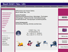 Tablet Screenshot of bourkgmbh.com